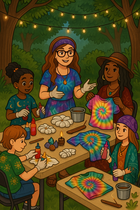 Boho Tie-Dye Experience – Book a Private Party or Session