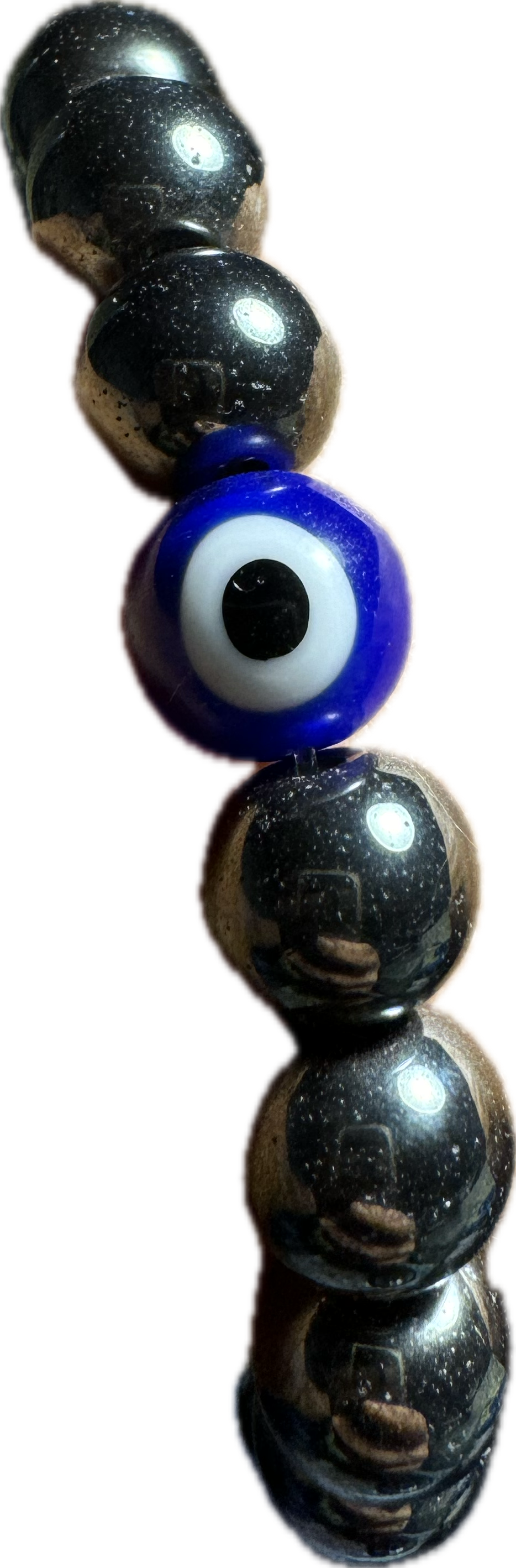 Hematite with Evil Eye