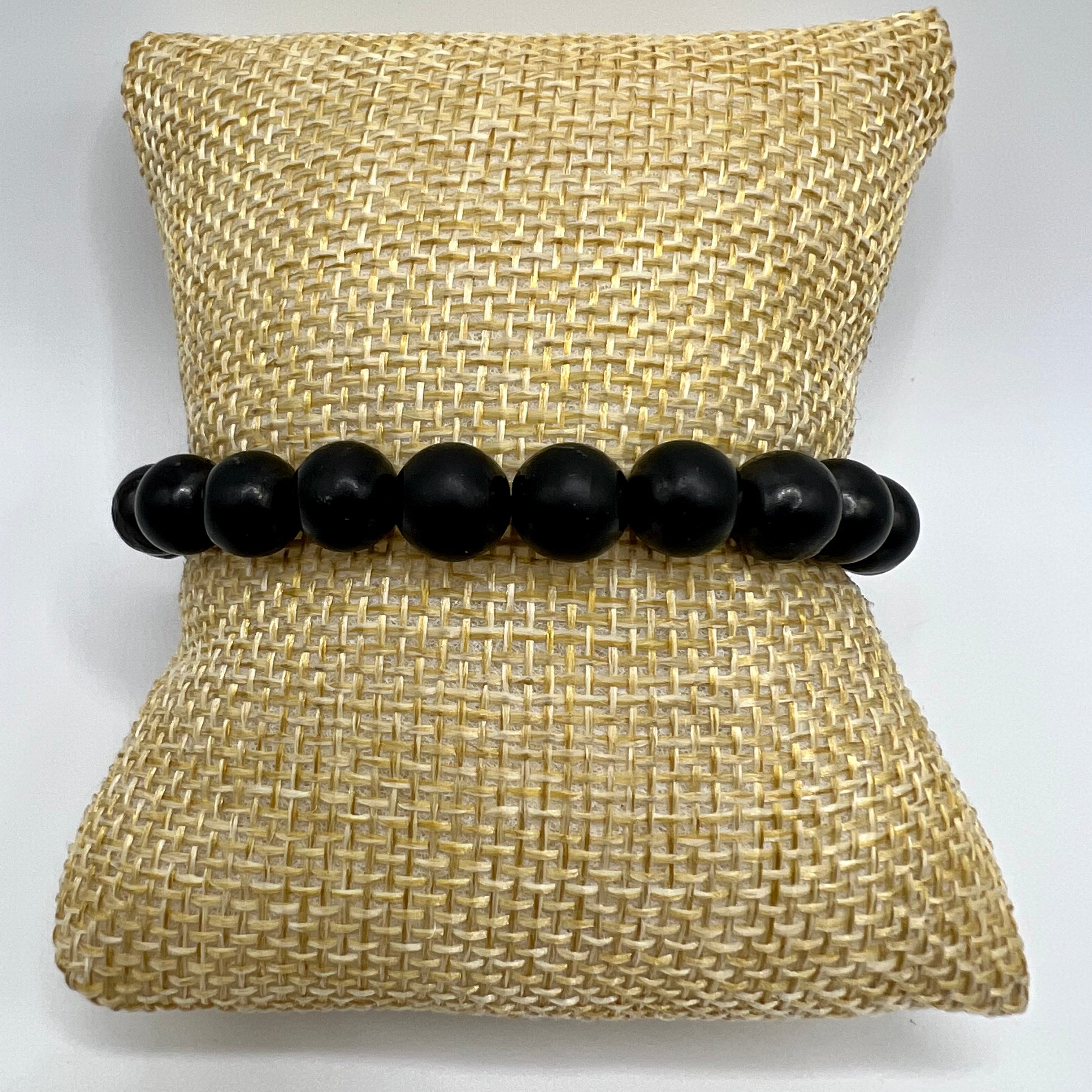 Shungite Stretch Bracelet (8mm beads, wrist size 18cm)