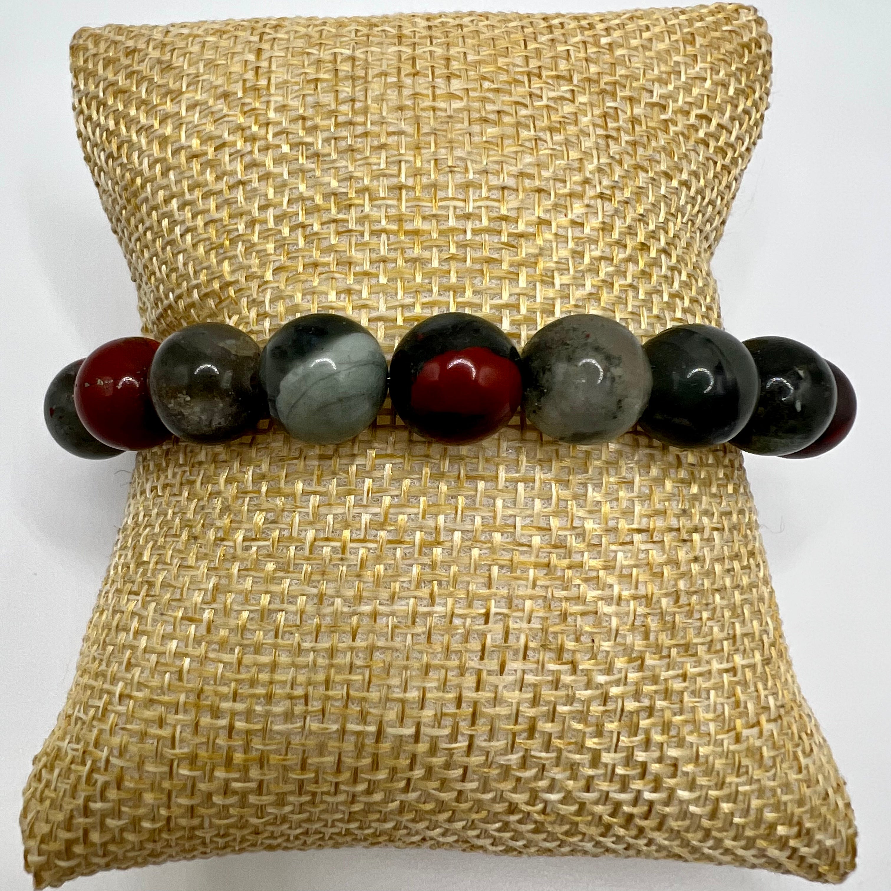 Bloodstone Stretch Bracelet